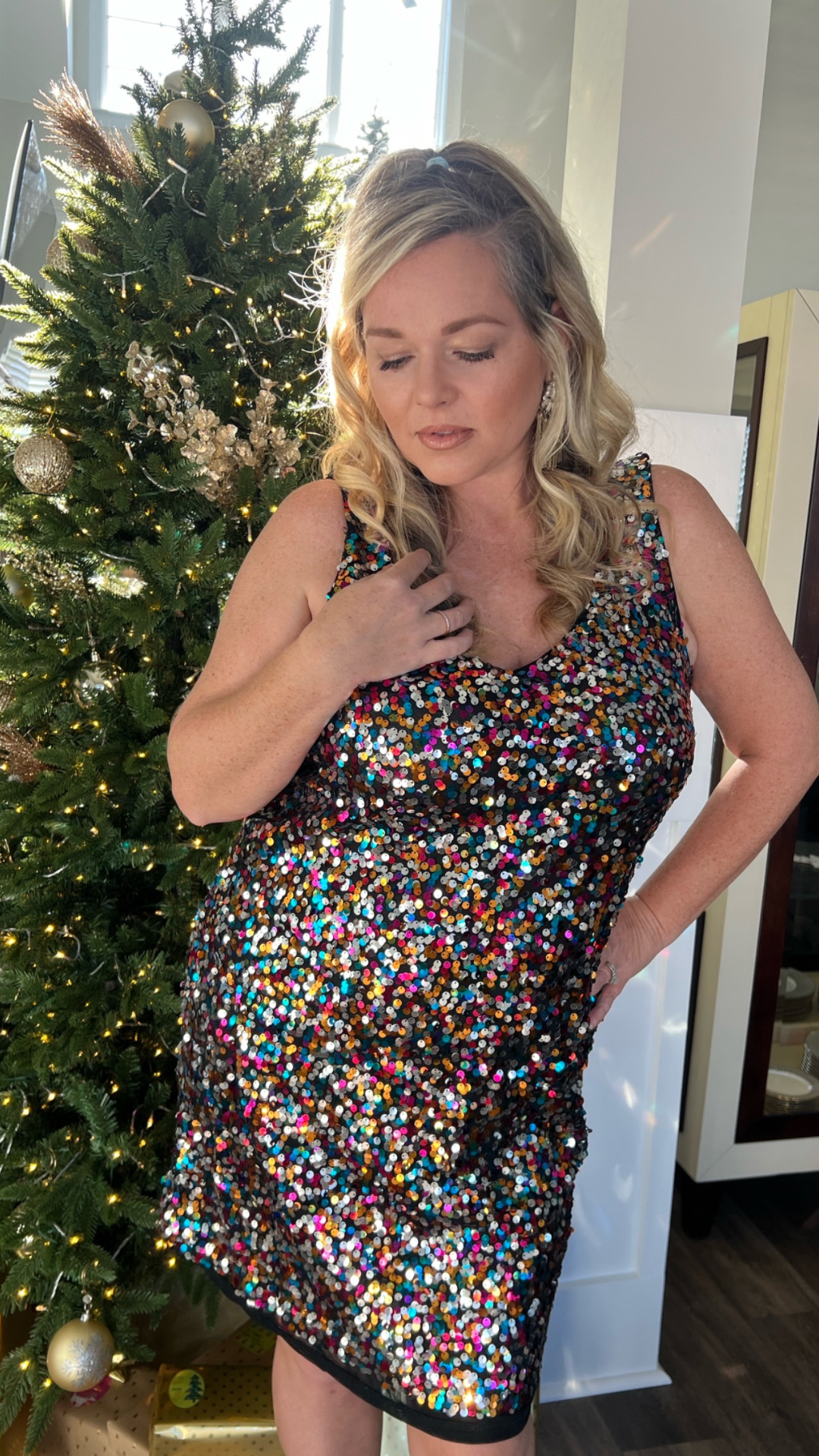 Disco Confetti Dress - The Lush Kiwi