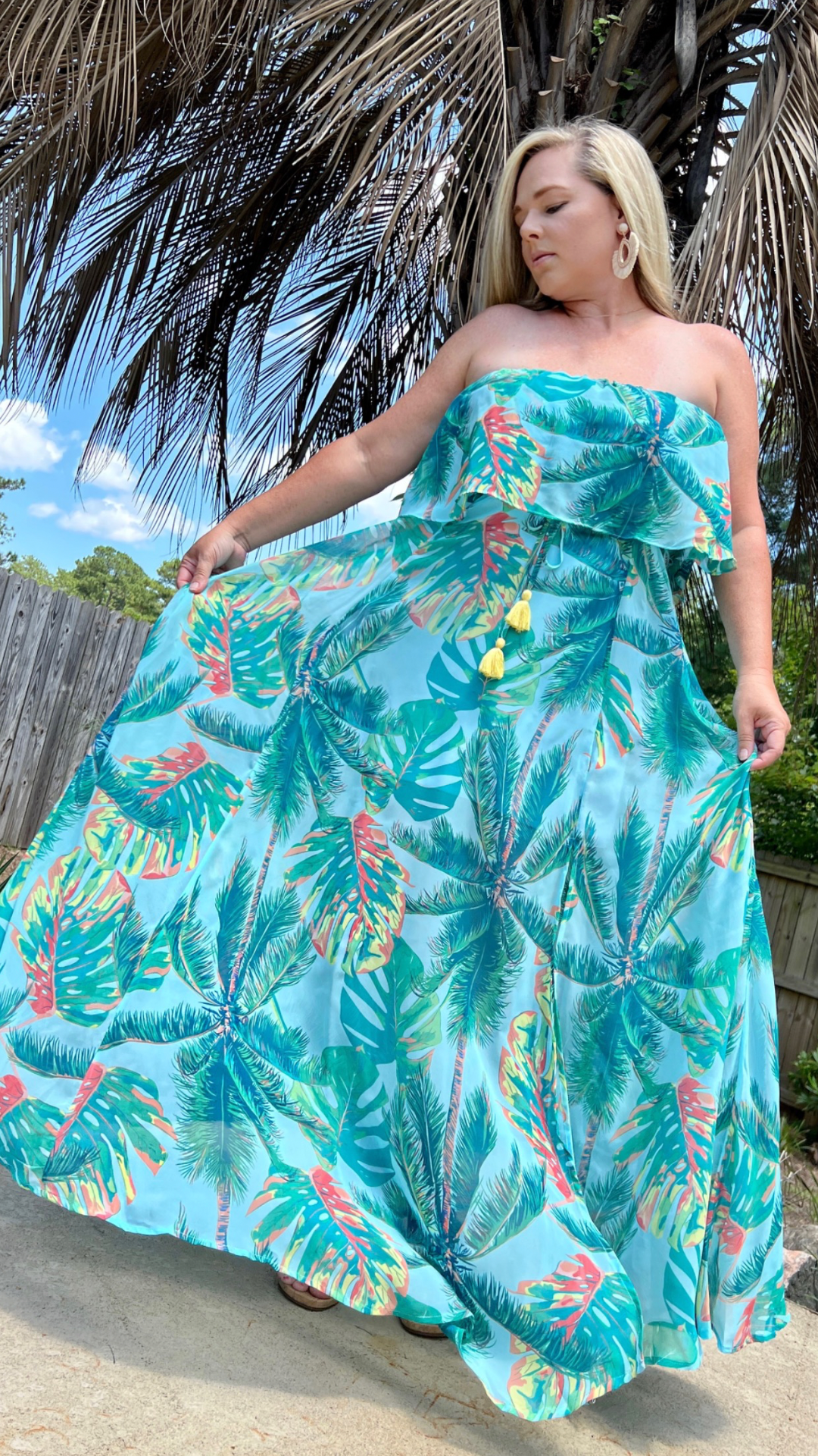 Siesta Key Maxi - The Lush Kiwi