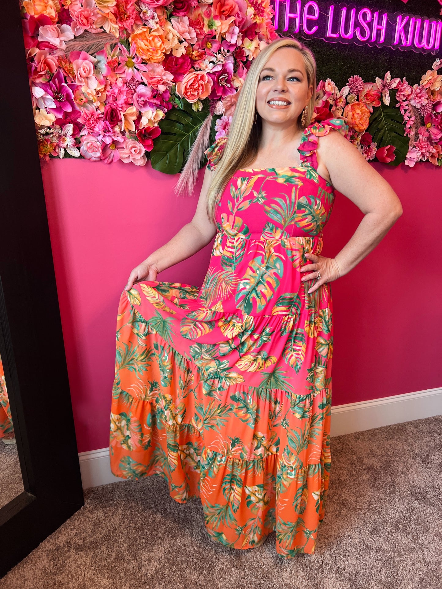 Sunset Cruise Maxi - The Lush Kiwi