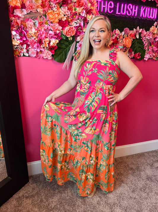 Sunset Cruise Maxi - The Lush Kiwi