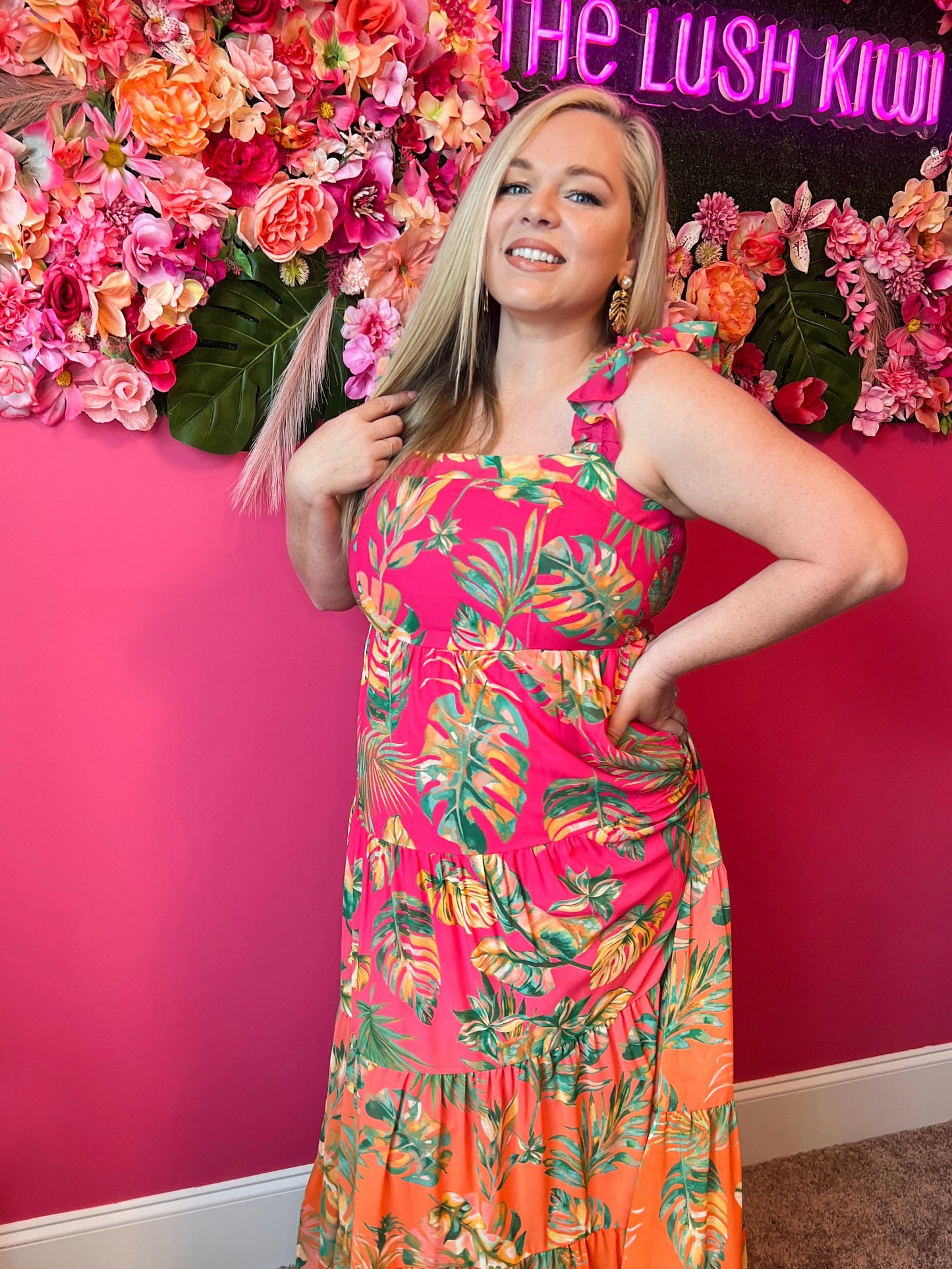 Sunset Cruise Maxi - The Lush Kiwi