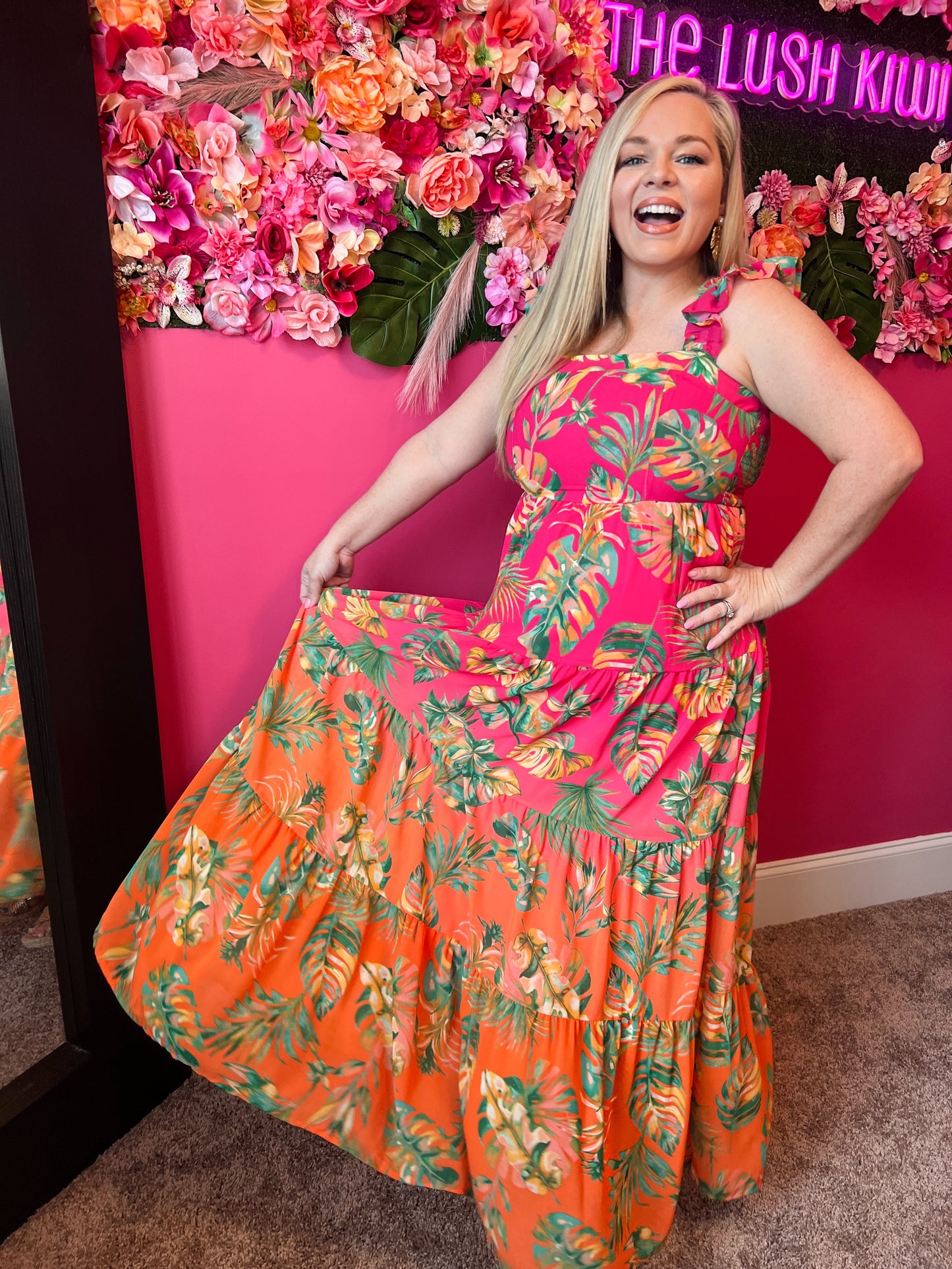 Sunset Cruise Maxi - The Lush Kiwi