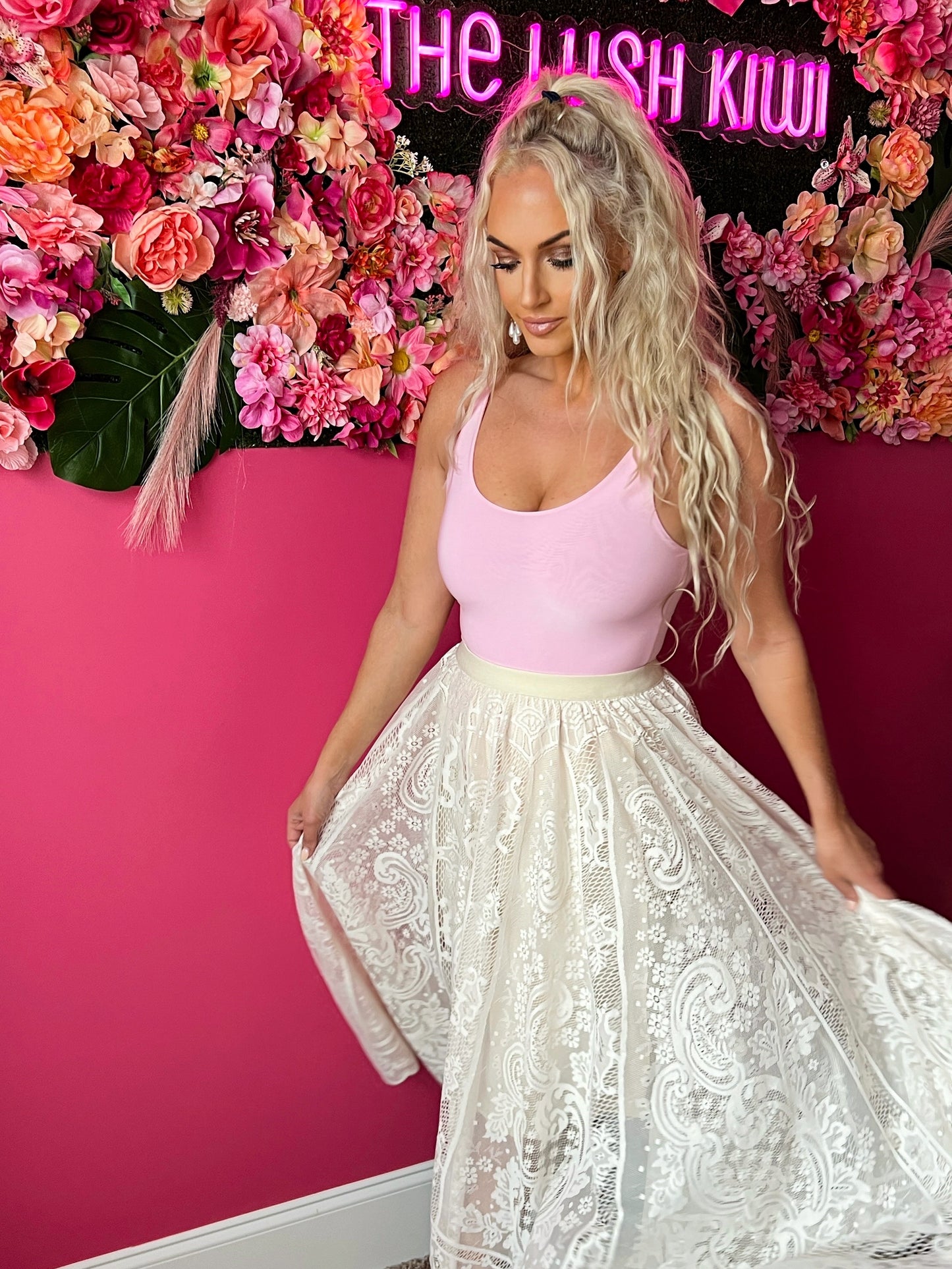 Baby Pink Bodysuit - The Lush Kiwi
