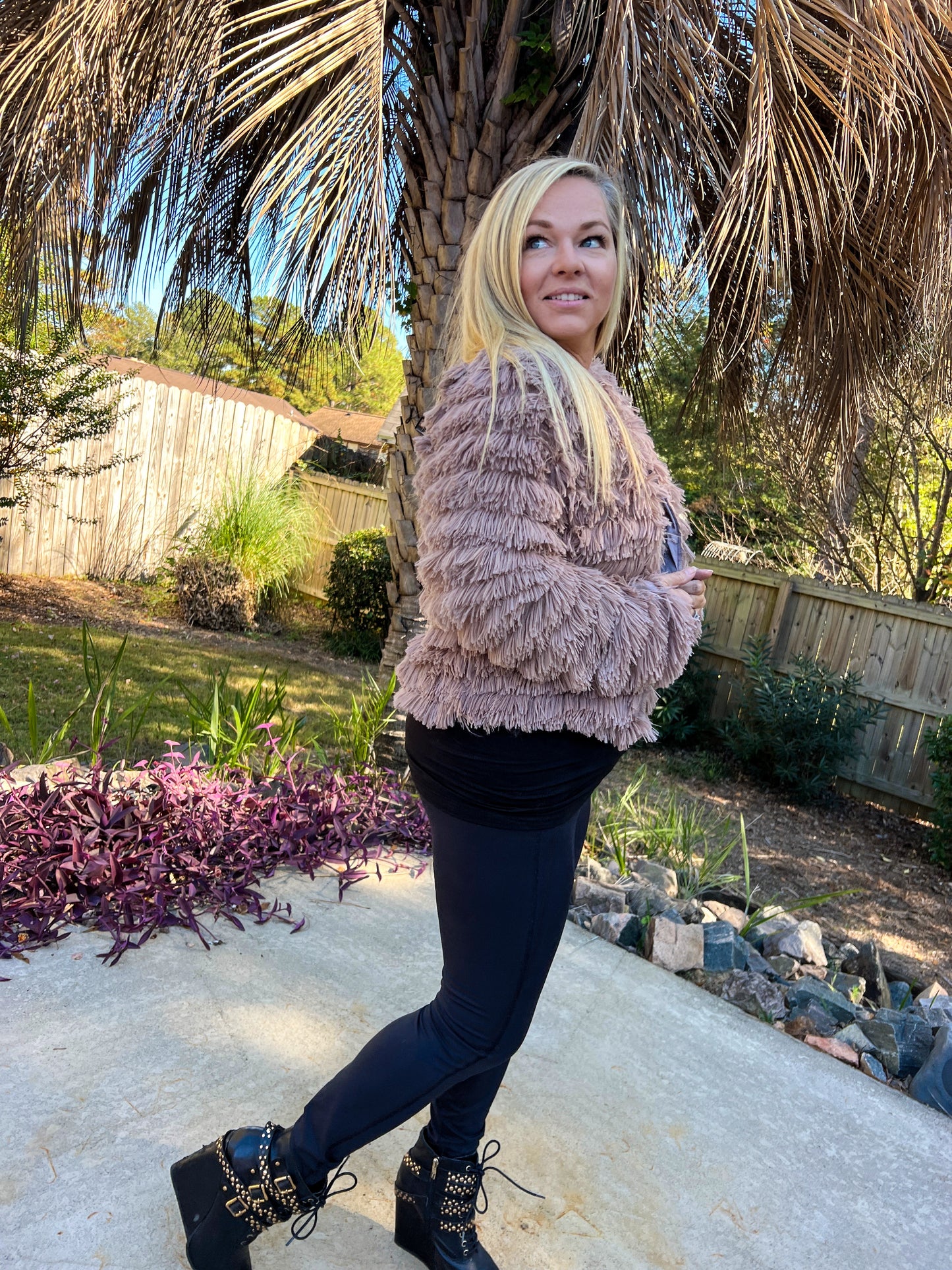 Fawn Fringe Jacket - The Lush Kiwi