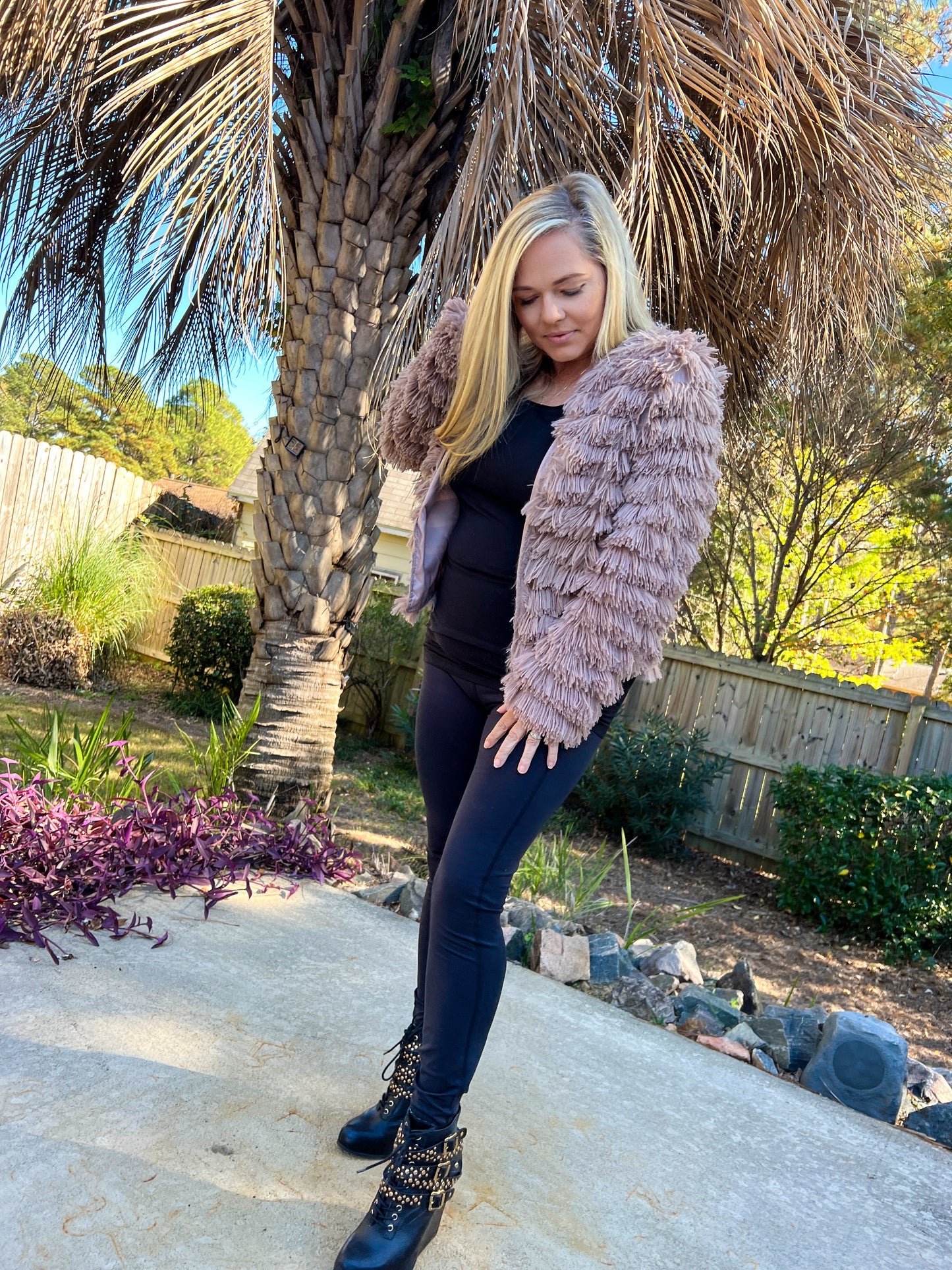 Fawn Fringe Jacket - The Lush Kiwi