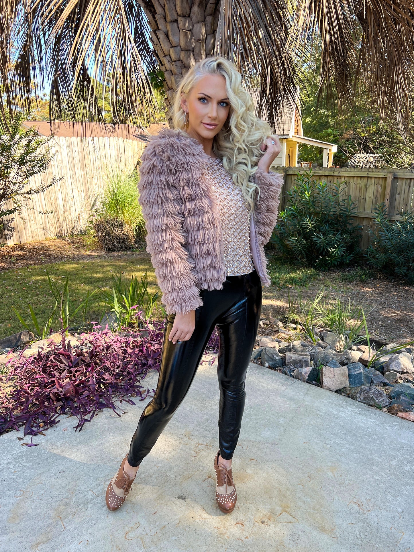 Fawn Fringe Jacket - The Lush Kiwi