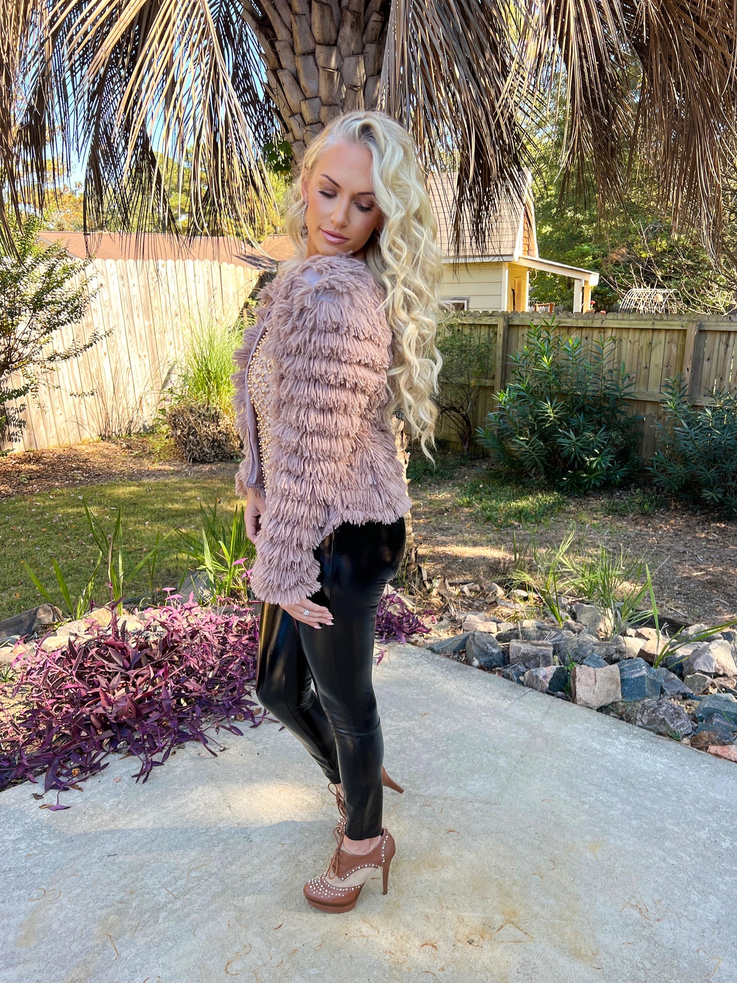 Fawn Fringe Jacket - The Lush Kiwi