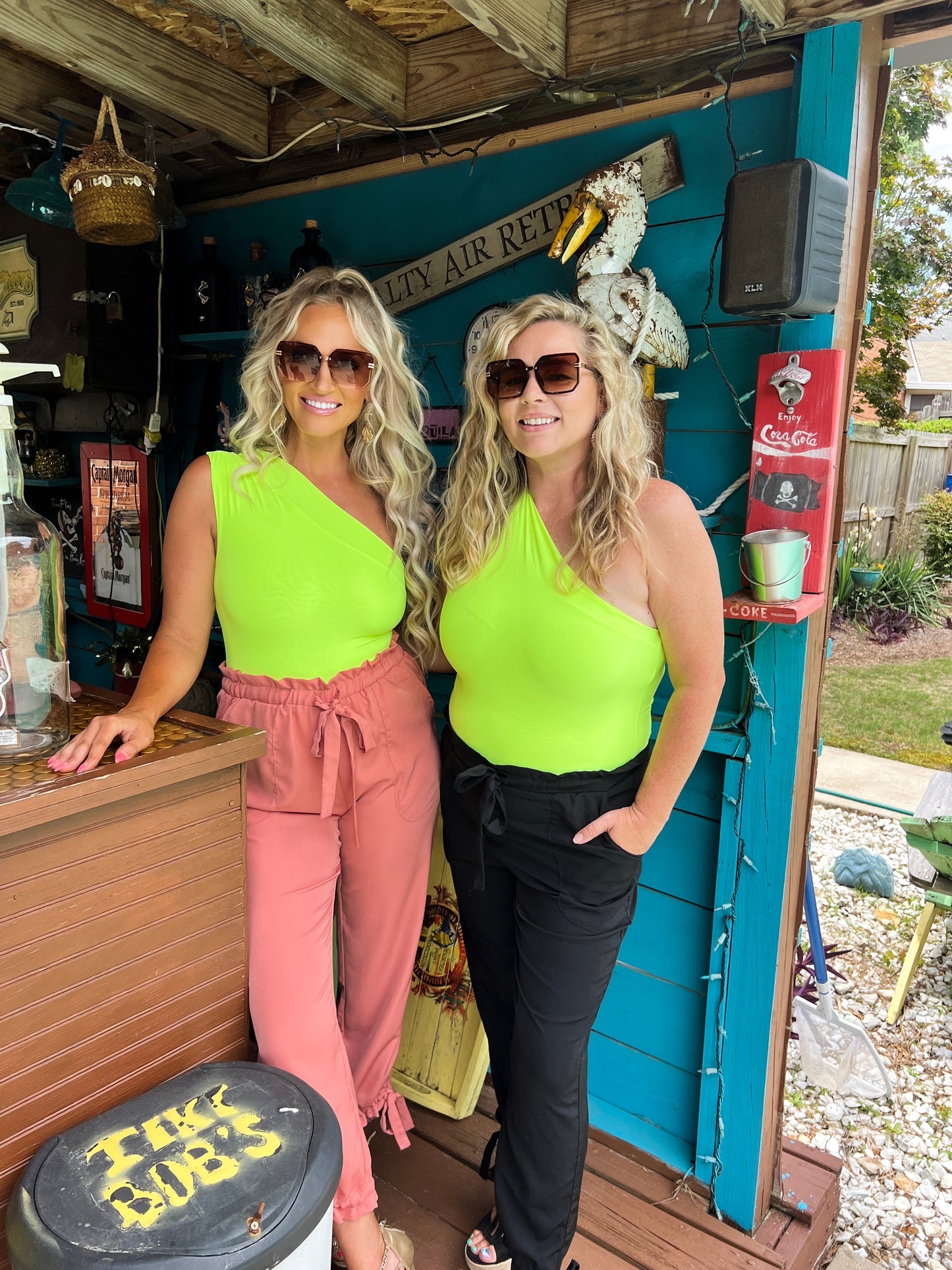Neon Yellow Bodysuit - The Lush Kiwi