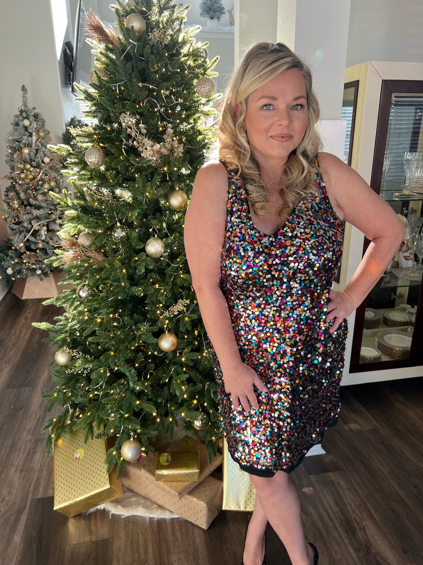 Disco Confetti Dress - The Lush Kiwi