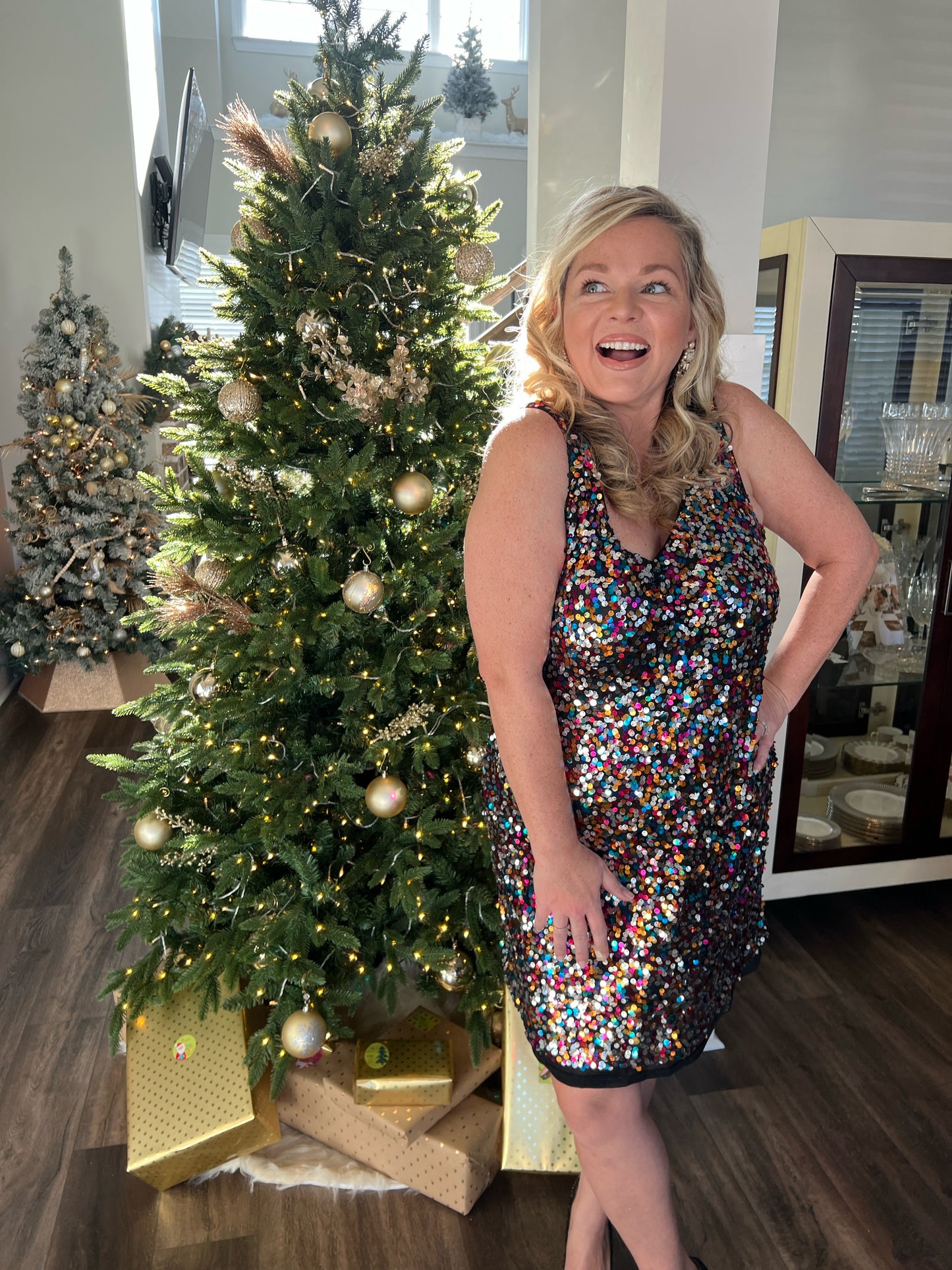 Disco Confetti Dress - The Lush Kiwi