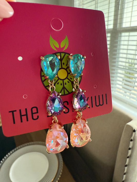 Mermaid Teardrop Earrings