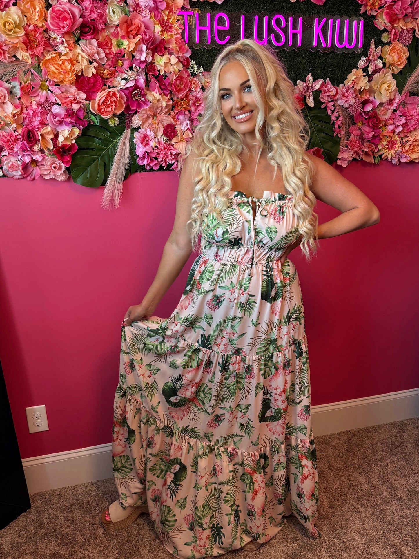 Coastal Bloom Maxi
