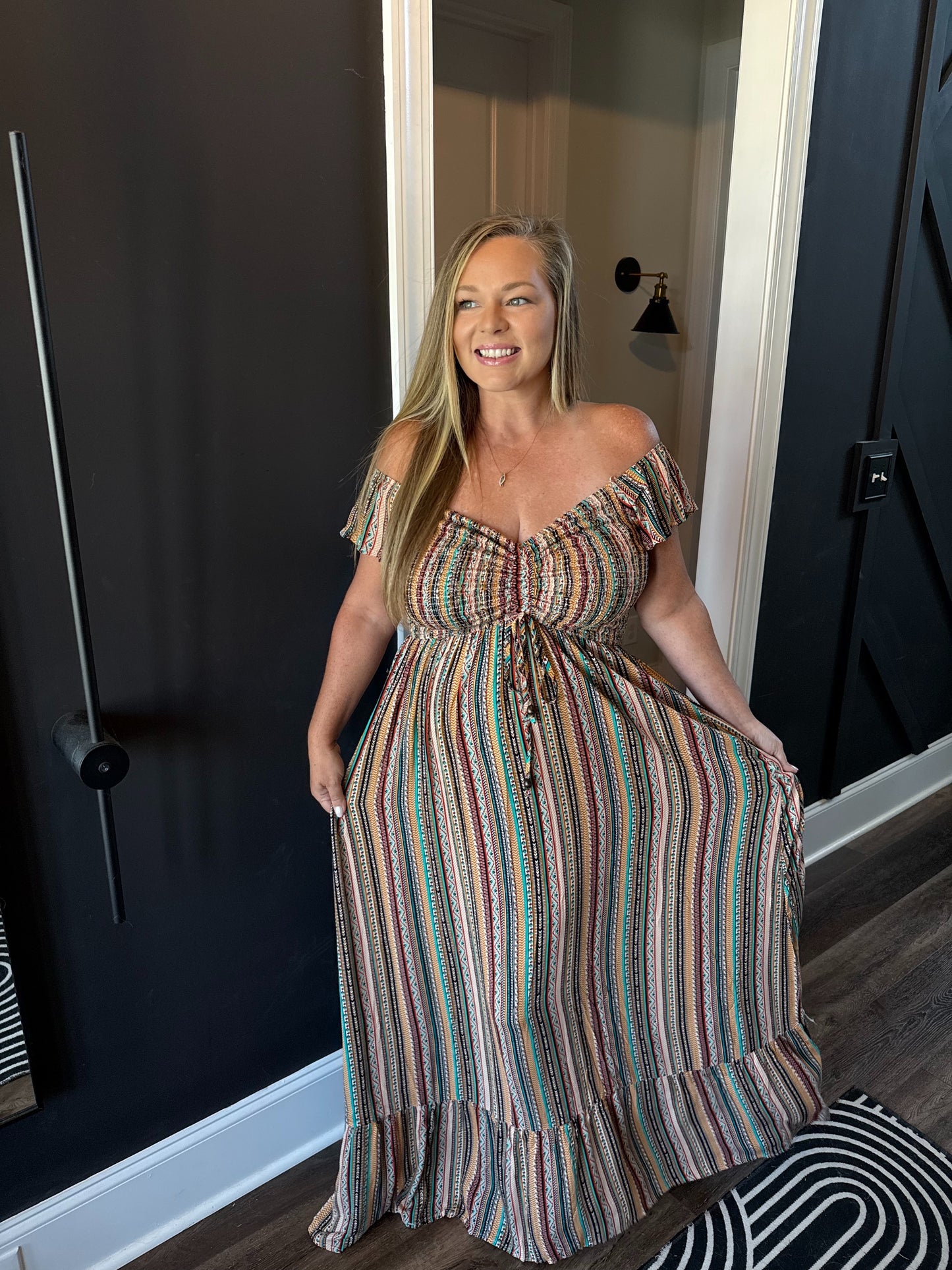 Cider Stripes Maxi