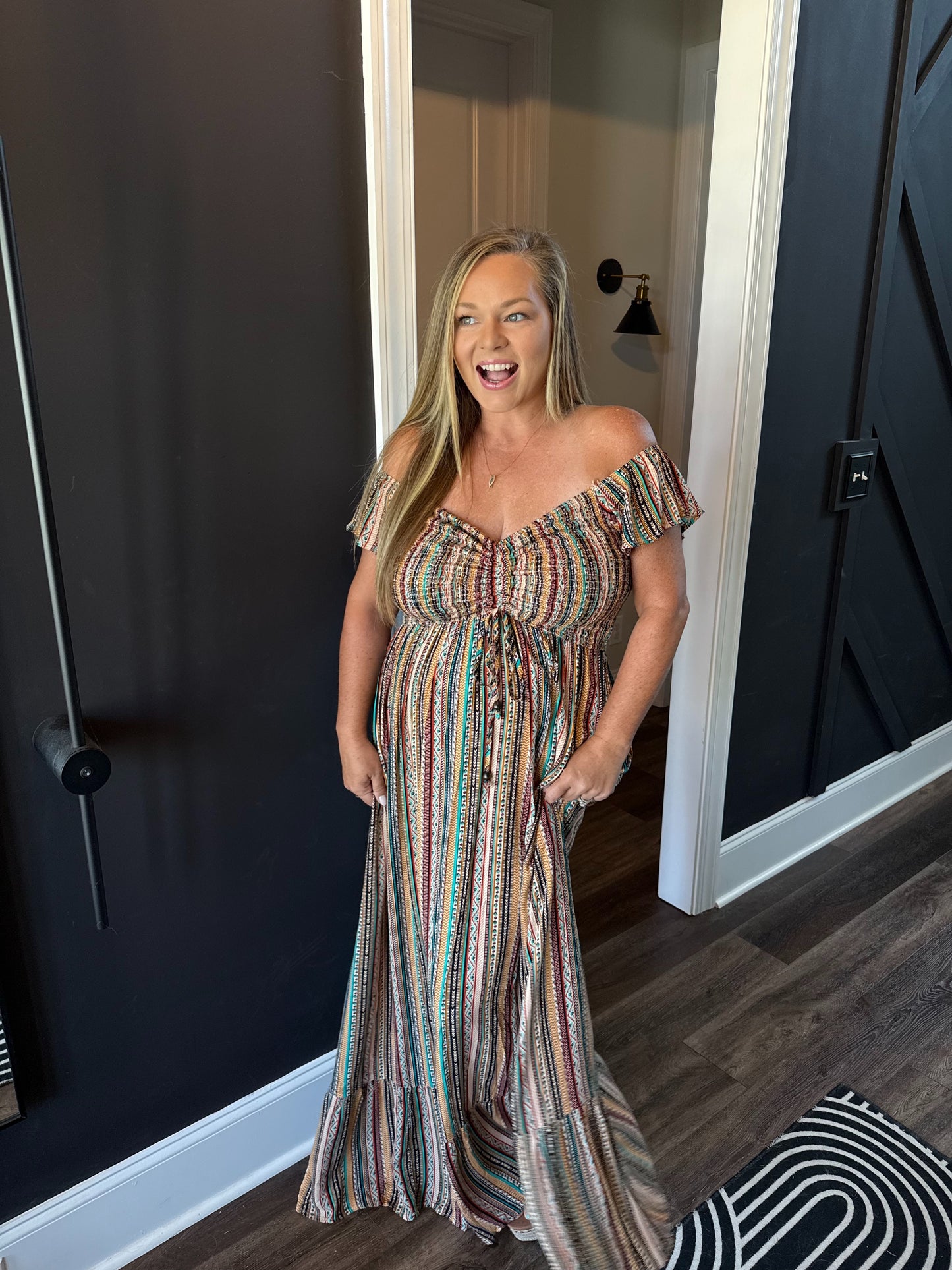Cider Stripes Maxi
