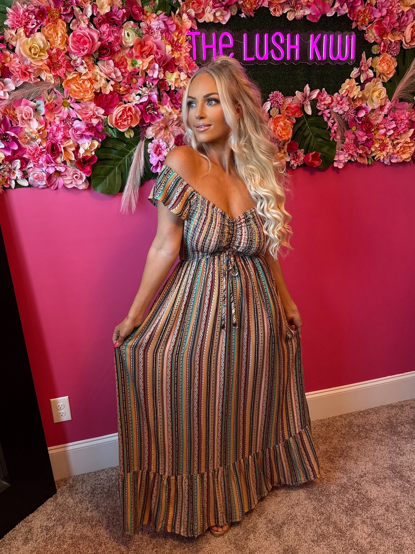 Cider Stripes Maxi