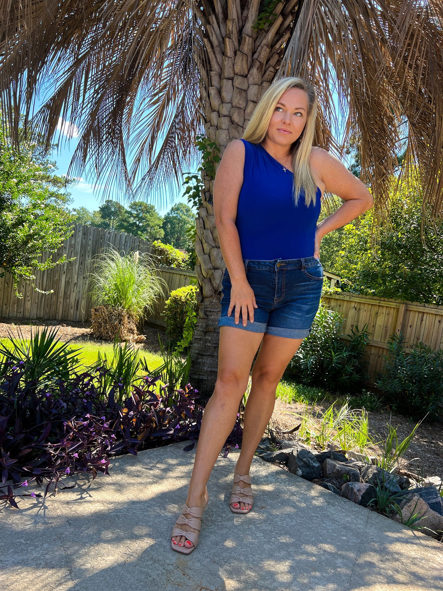 Cobalt Blue Bodysuit - The Lush Kiwi