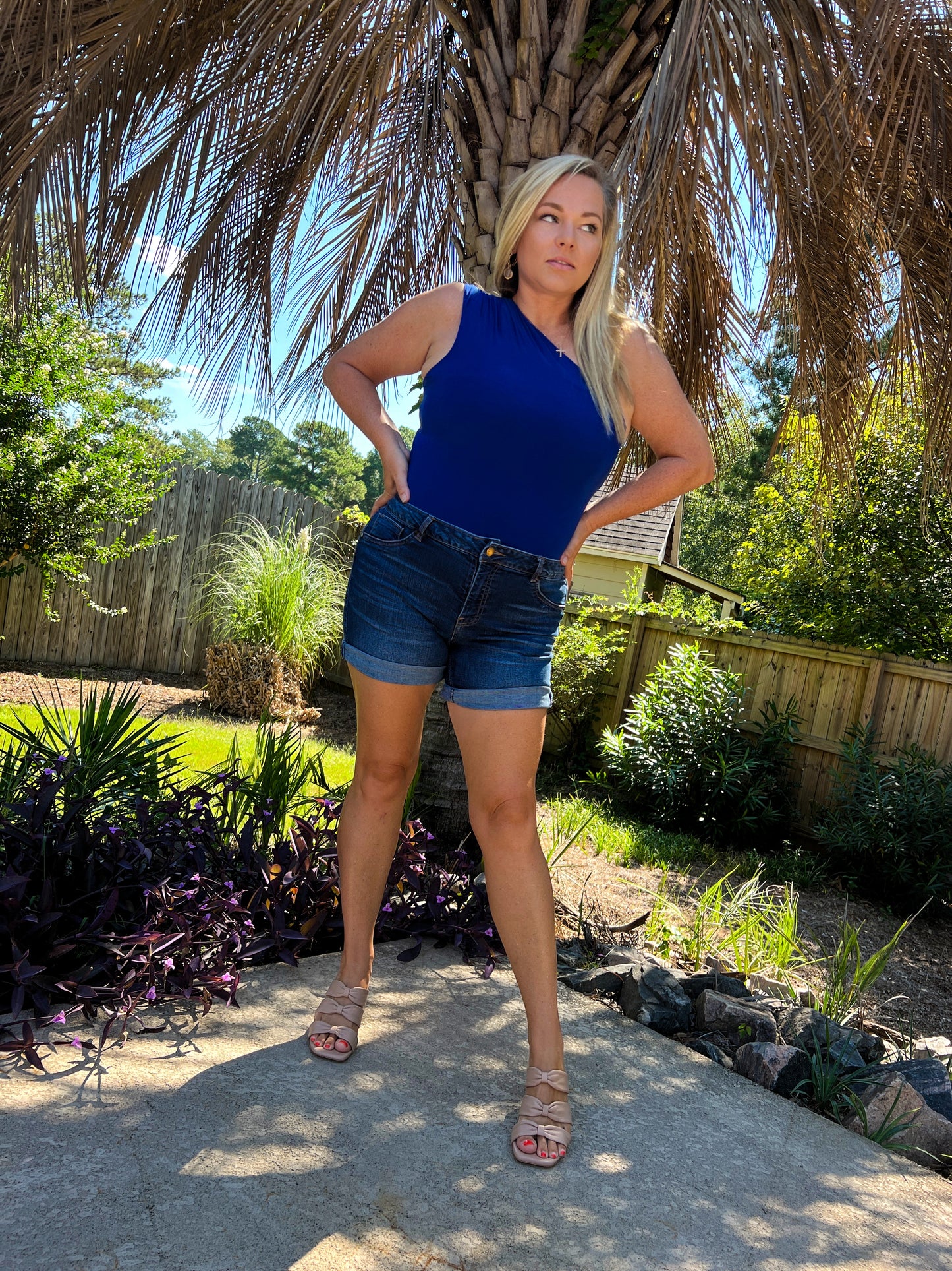 Cobalt Blue Bodysuit - The Lush Kiwi
