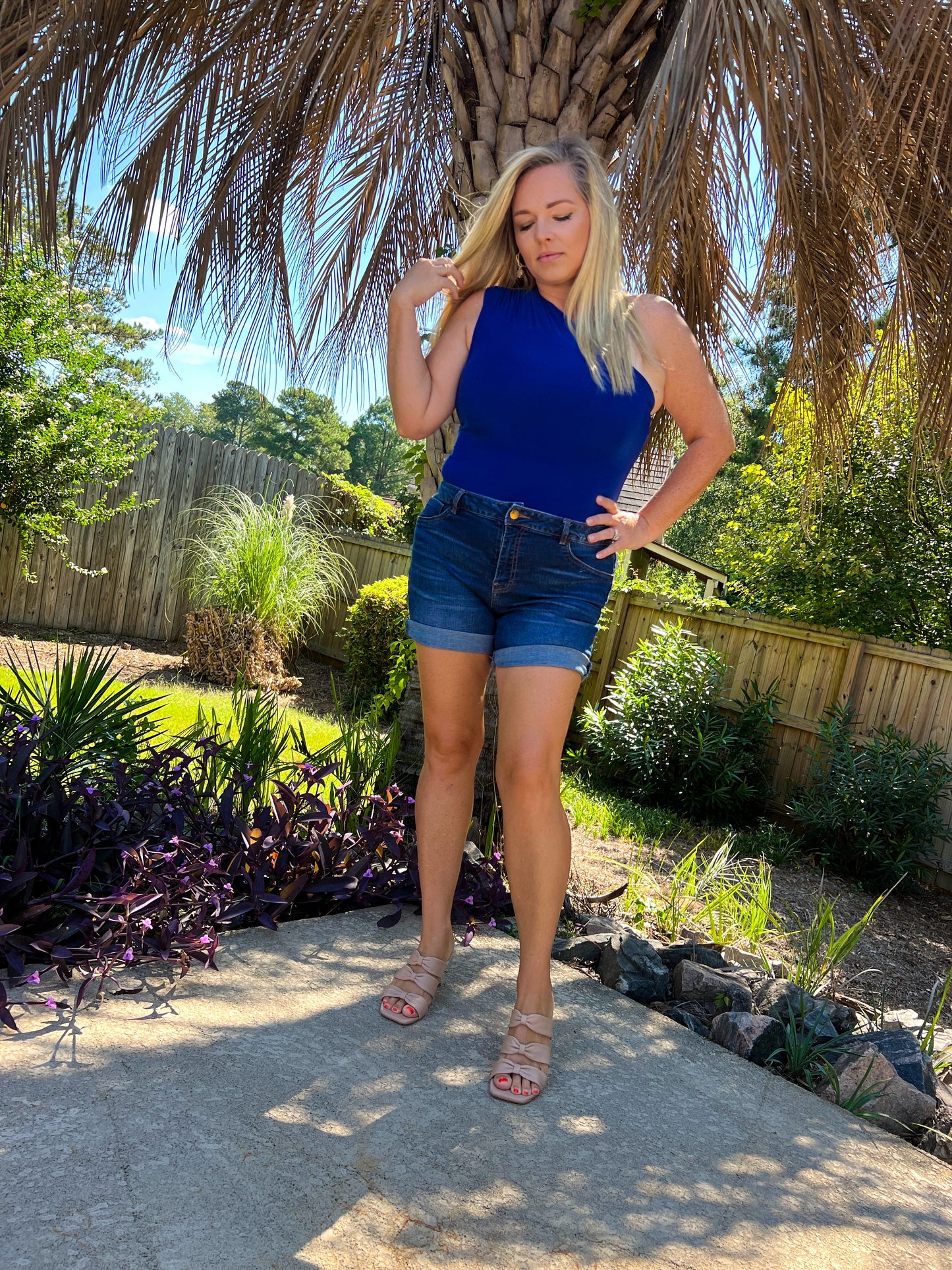 Cobalt Blue Bodysuit - The Lush Kiwi