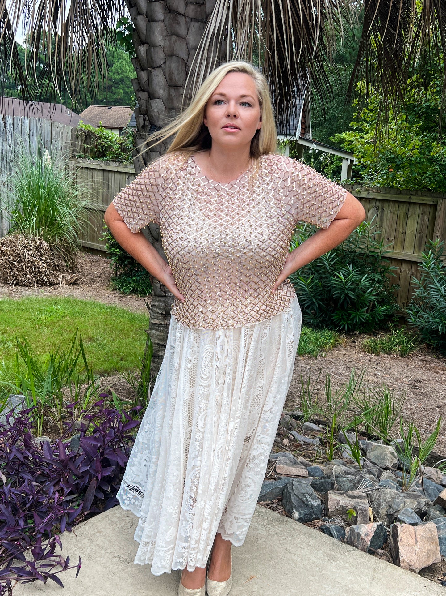 Morocco Pearl Top - The Lush Kiwi