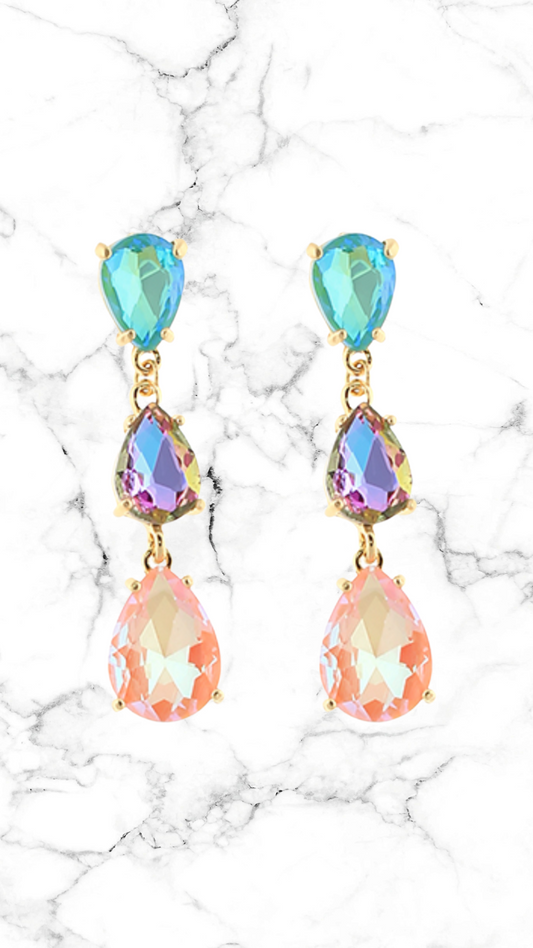 Mermaid Teardrop Earrings