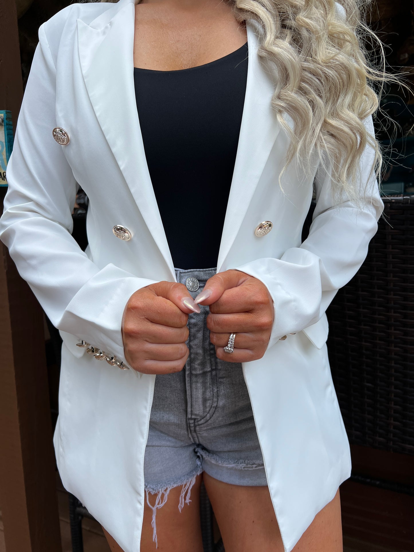 Moon Flower Blazer - The Lush Kiwi