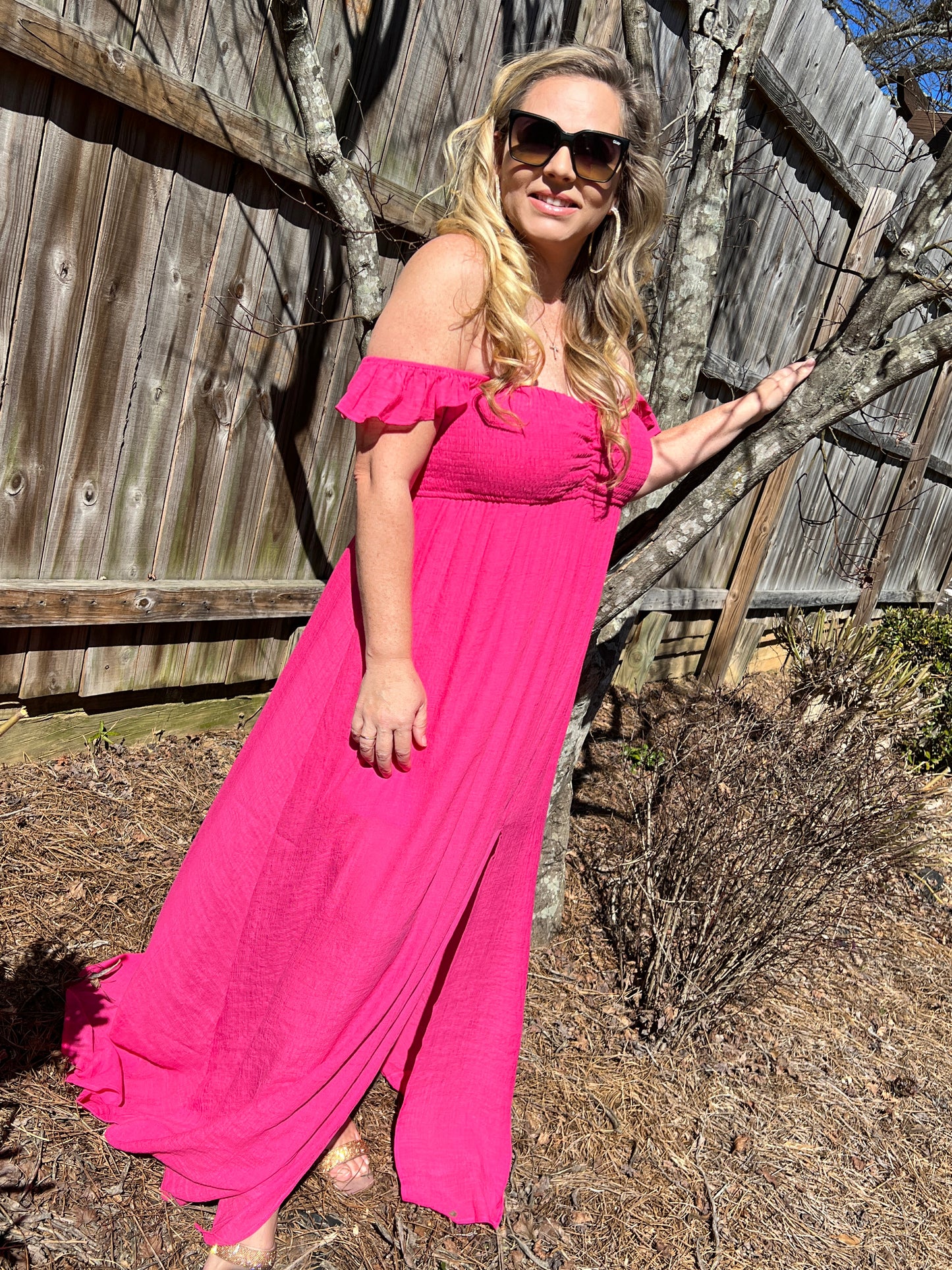 Penelope Pink Maxi - The Lush Kiwi