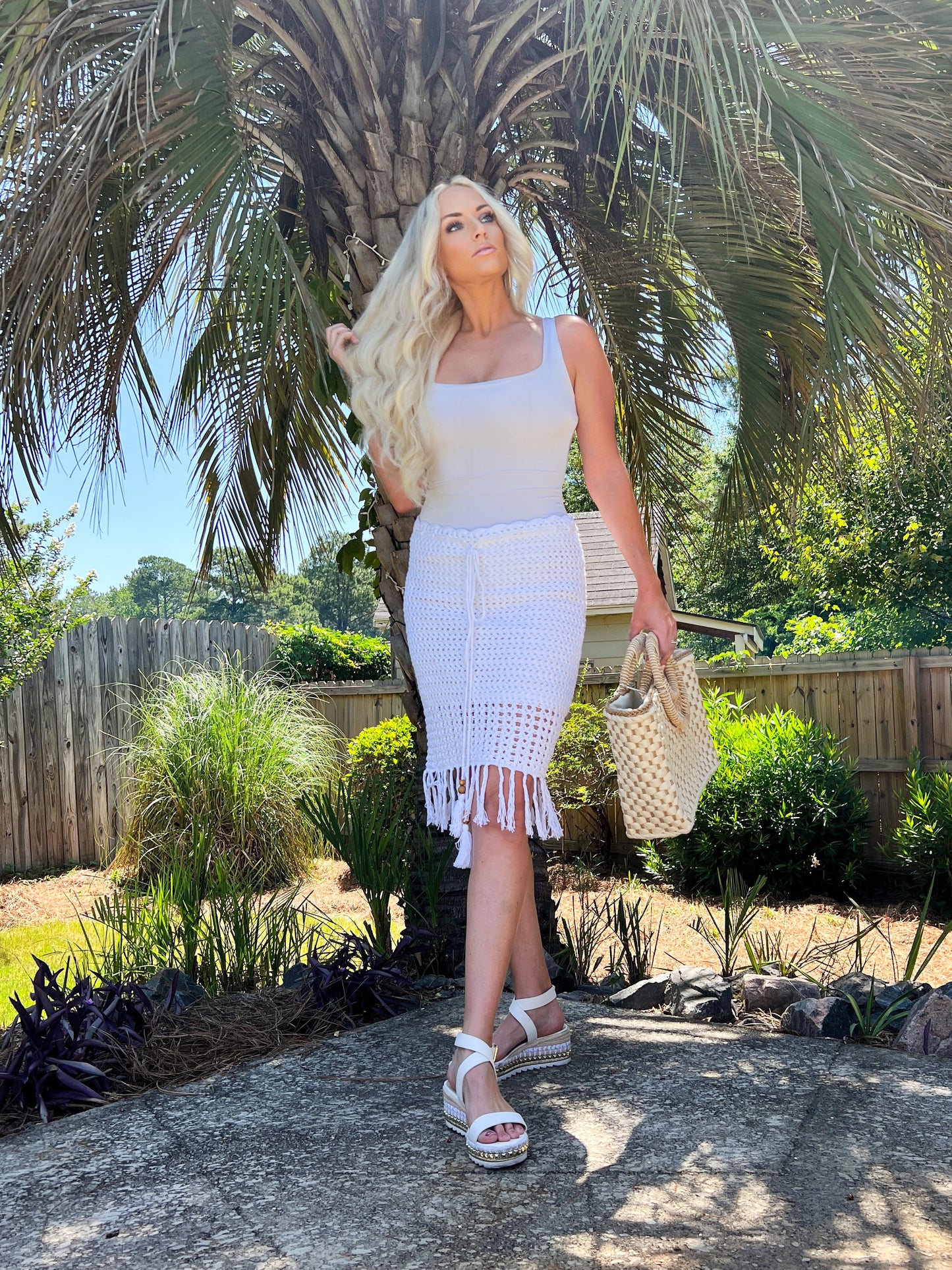 Cape Cod Crochet Skirt - The Lush Kiwi