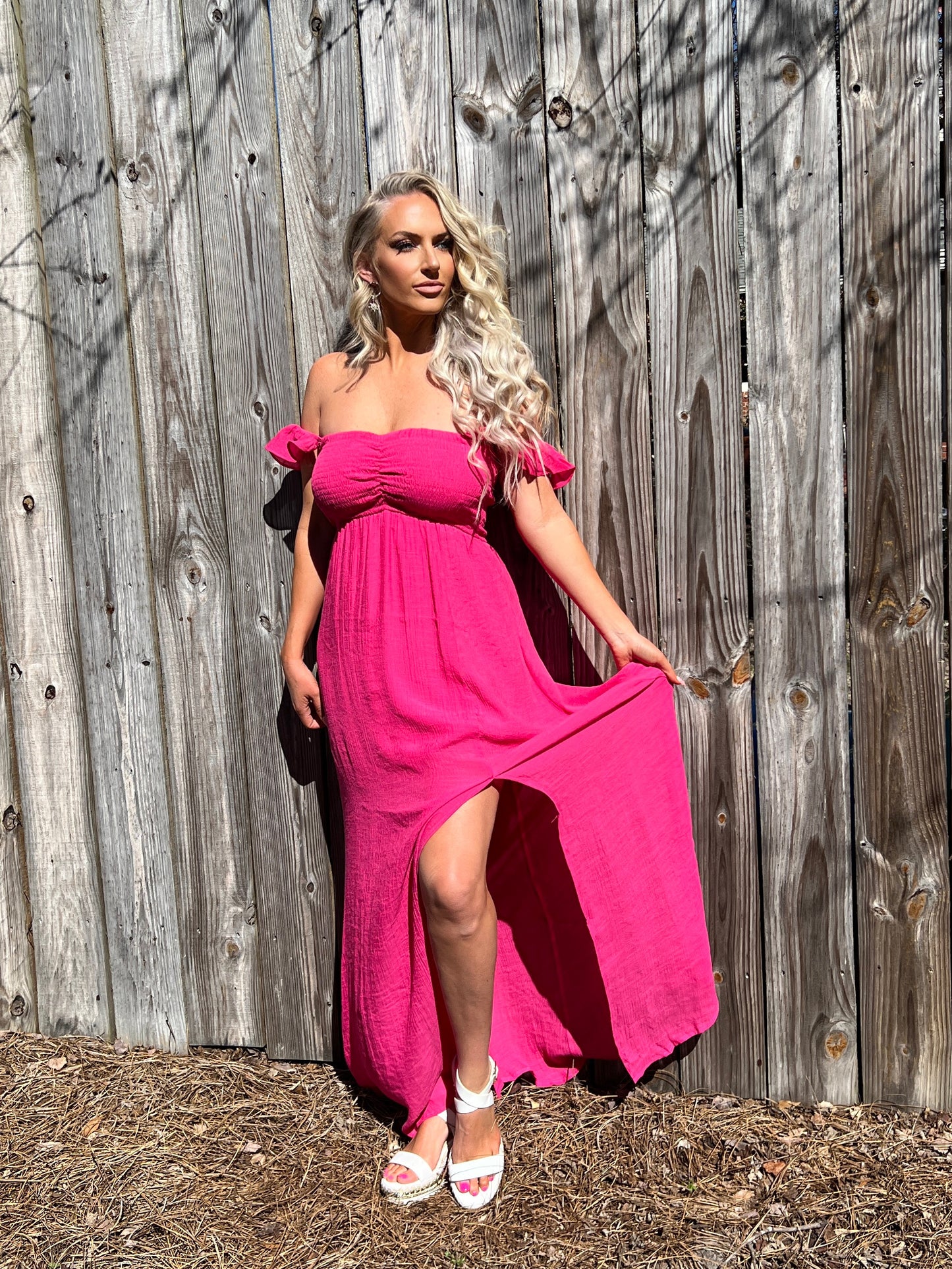 Penelope Pink Maxi - The Lush Kiwi