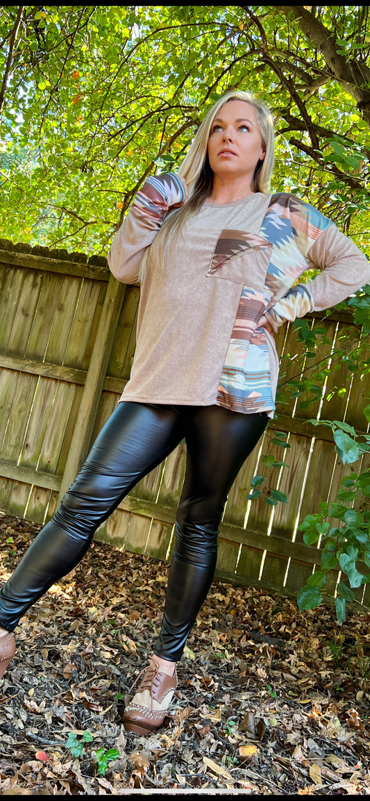 Aztec Sweater - The Lush Kiwi