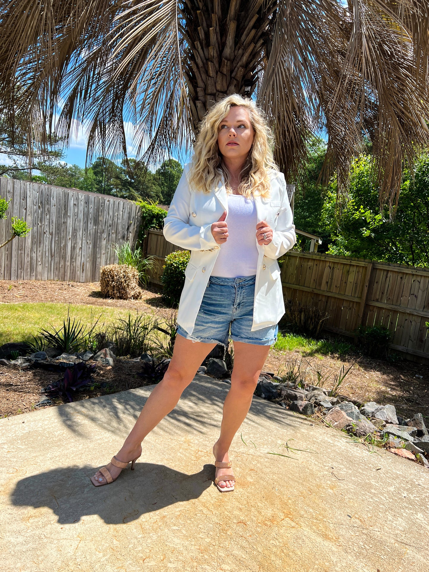 Moon Flower Blazer - The Lush Kiwi