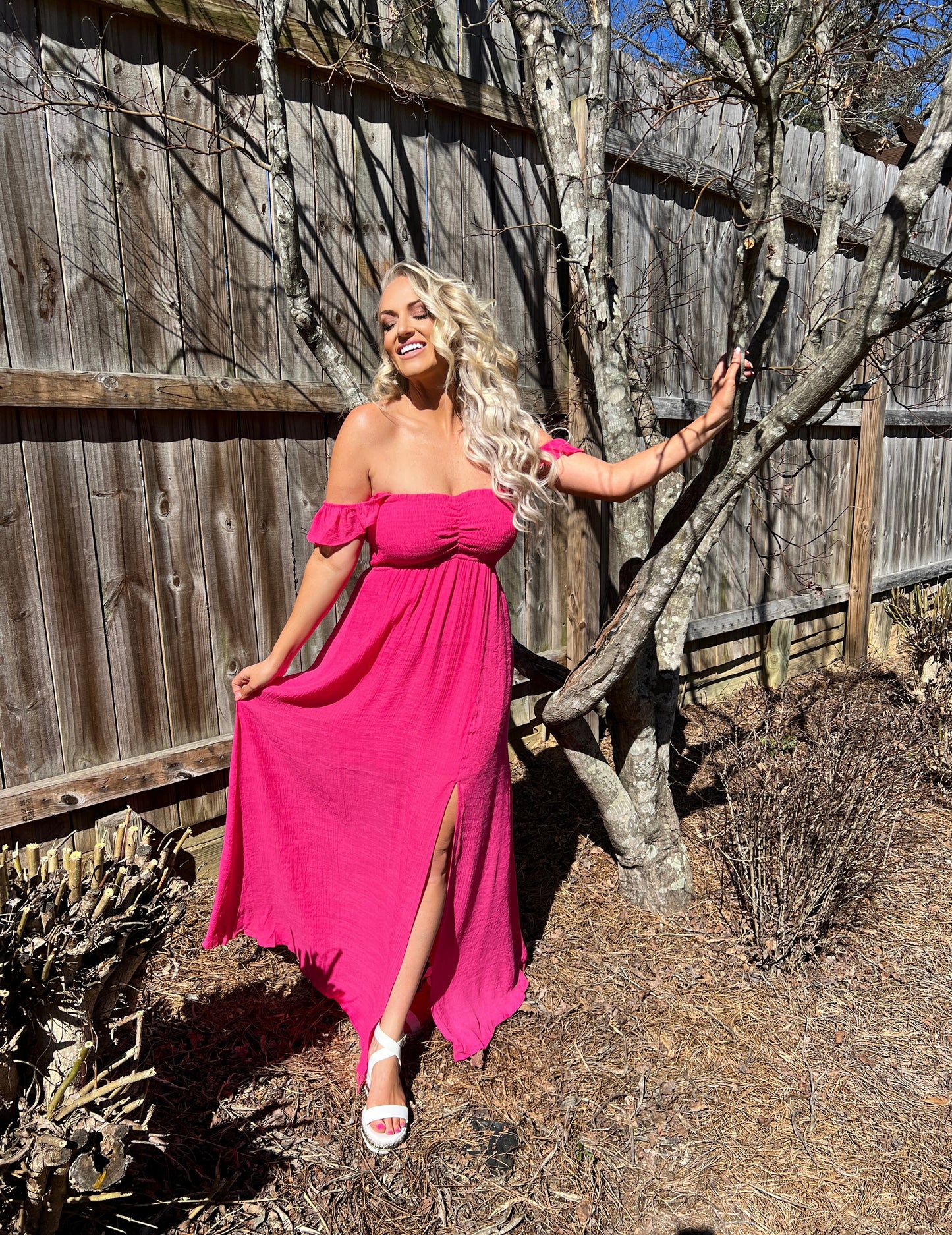 Penelope Pink Maxi - The Lush Kiwi