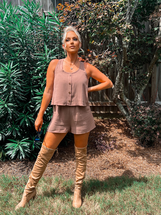 Harvest Moon Romper - The Lush Kiwi