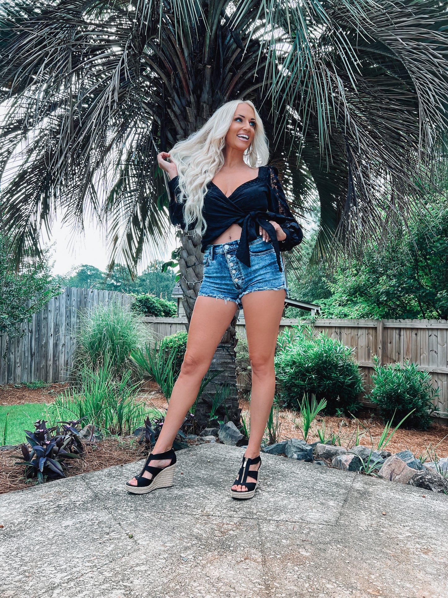 The Vivian Wrap Around Top - The Lush Kiwi