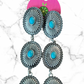 Sunburst Turquoise Earrings - The Lush Kiwi