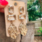 Ice Gold Earrings - The Lush Kiwi