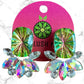 Mermaid Stone Embellished Earrings - The Lush Kiwi