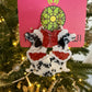 Santa Dalmatian Earrings