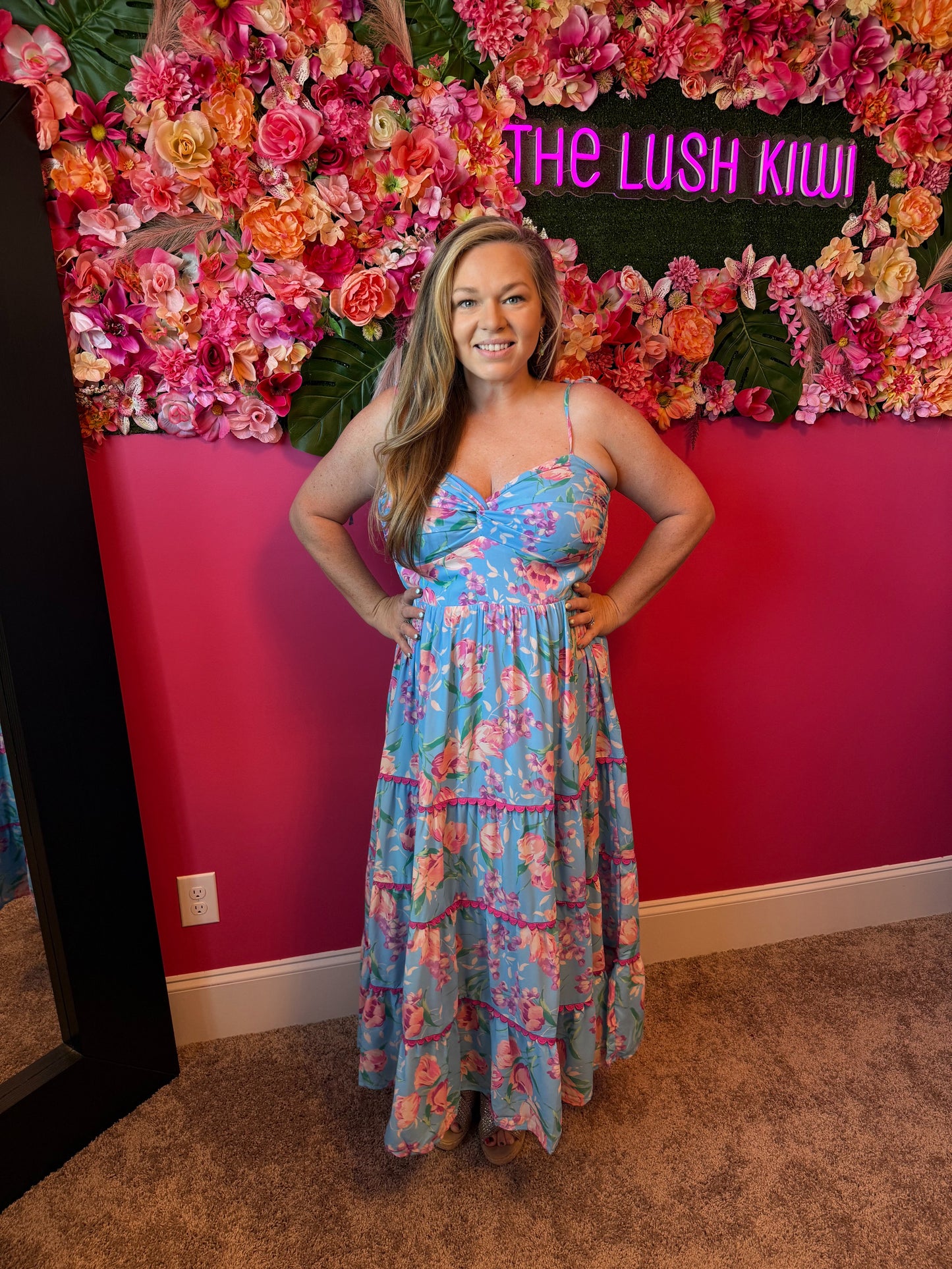 Sugar Skies Floral Maxi