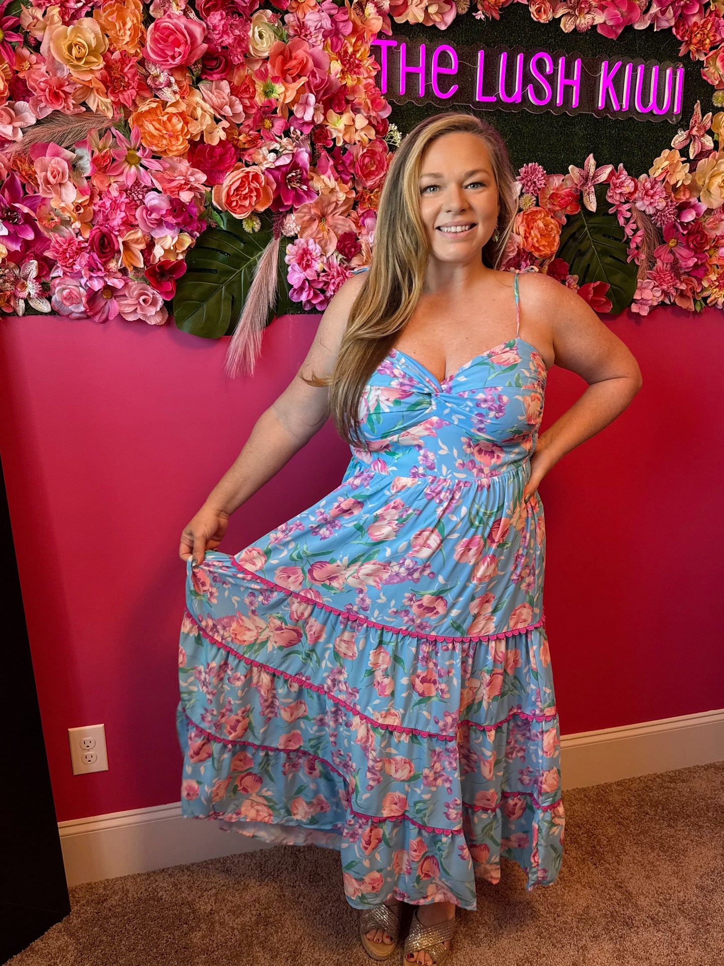 Sugar Skies Floral Maxi