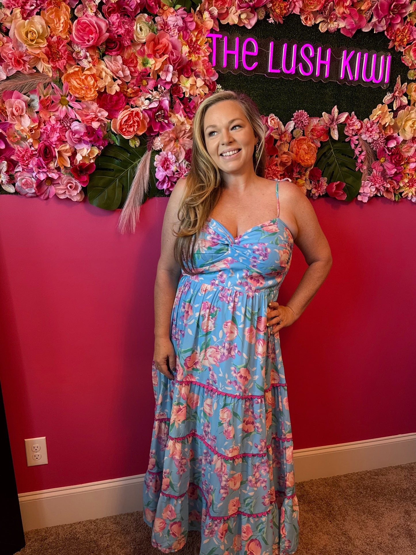 Sugar Skies Floral Maxi