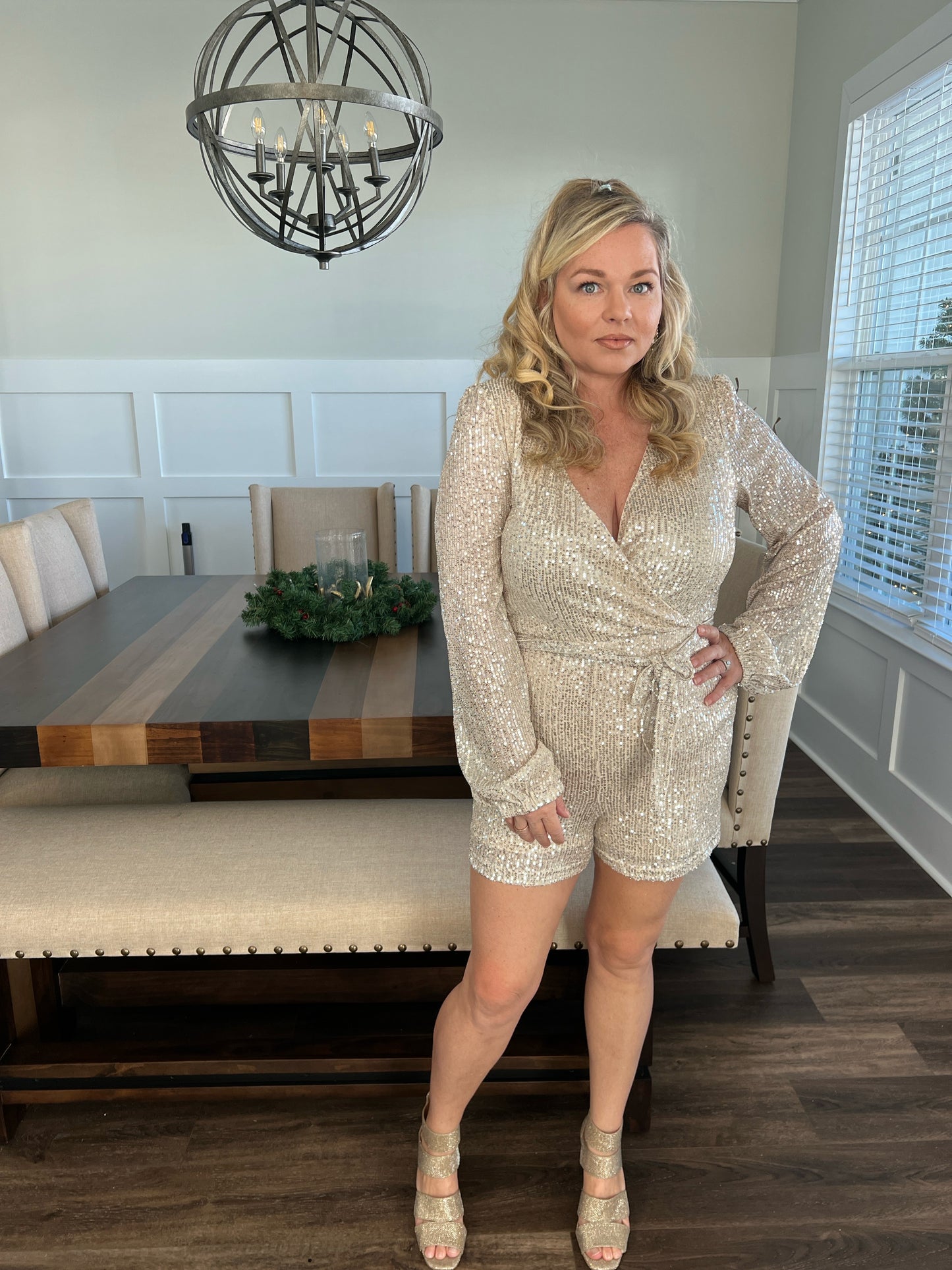 Champagne Sparkler Romper - The Lush Kiwi