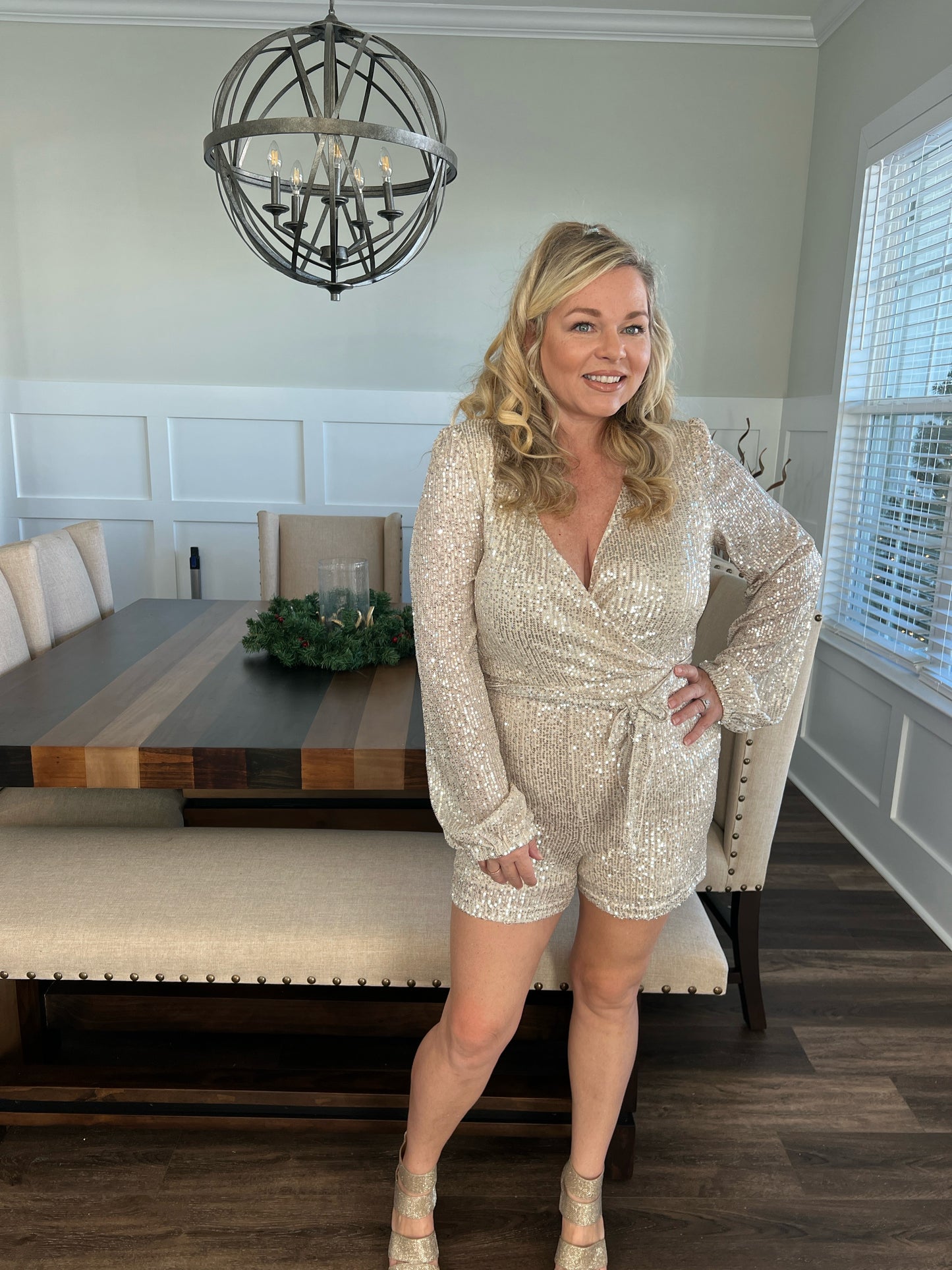 Champagne Sparkler Romper - The Lush Kiwi