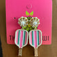 Pickleball Paddle Drop Earrings
