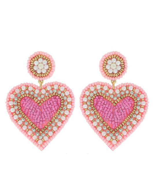 Be My Valentine Earrings - The Lush Kiwi