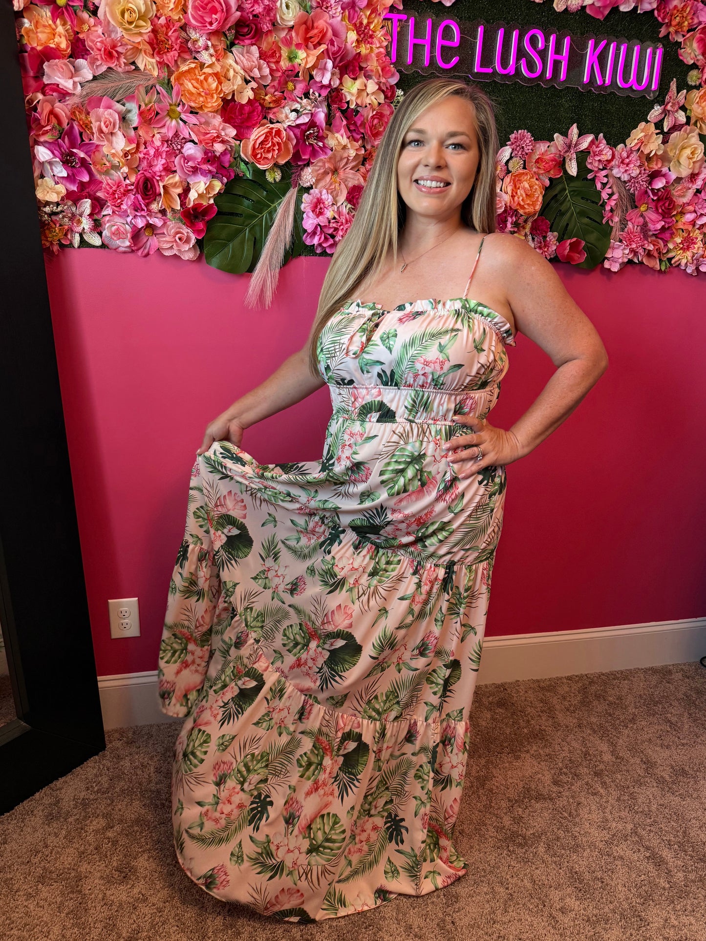 Coastal Bloom Maxi