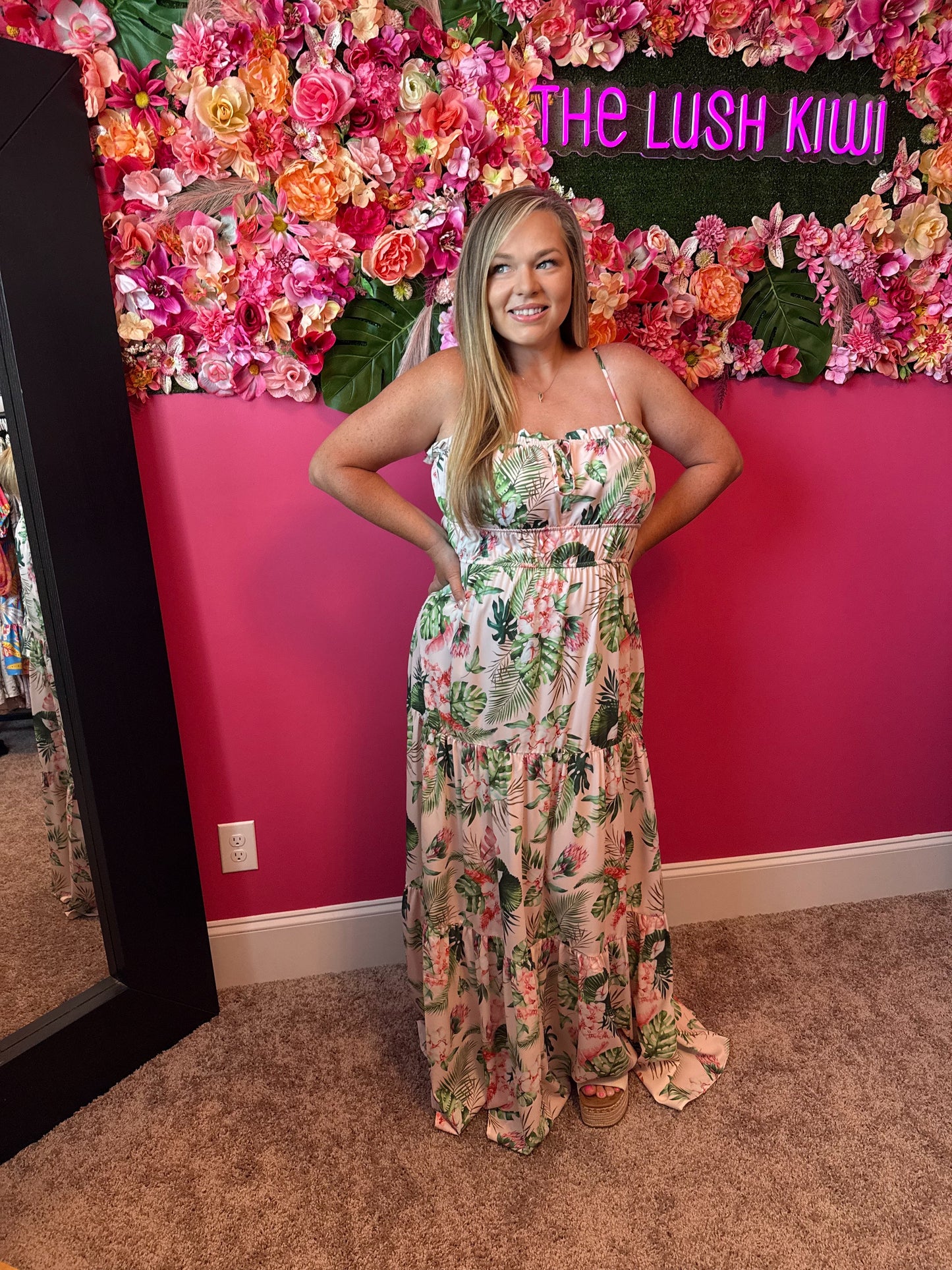 Coastal Bloom Maxi