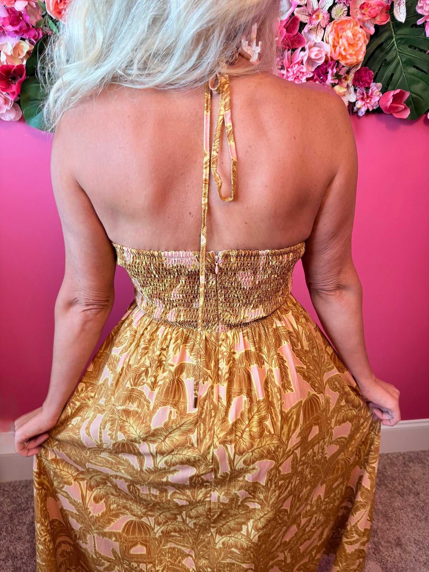 Santorini Sunset Maxi