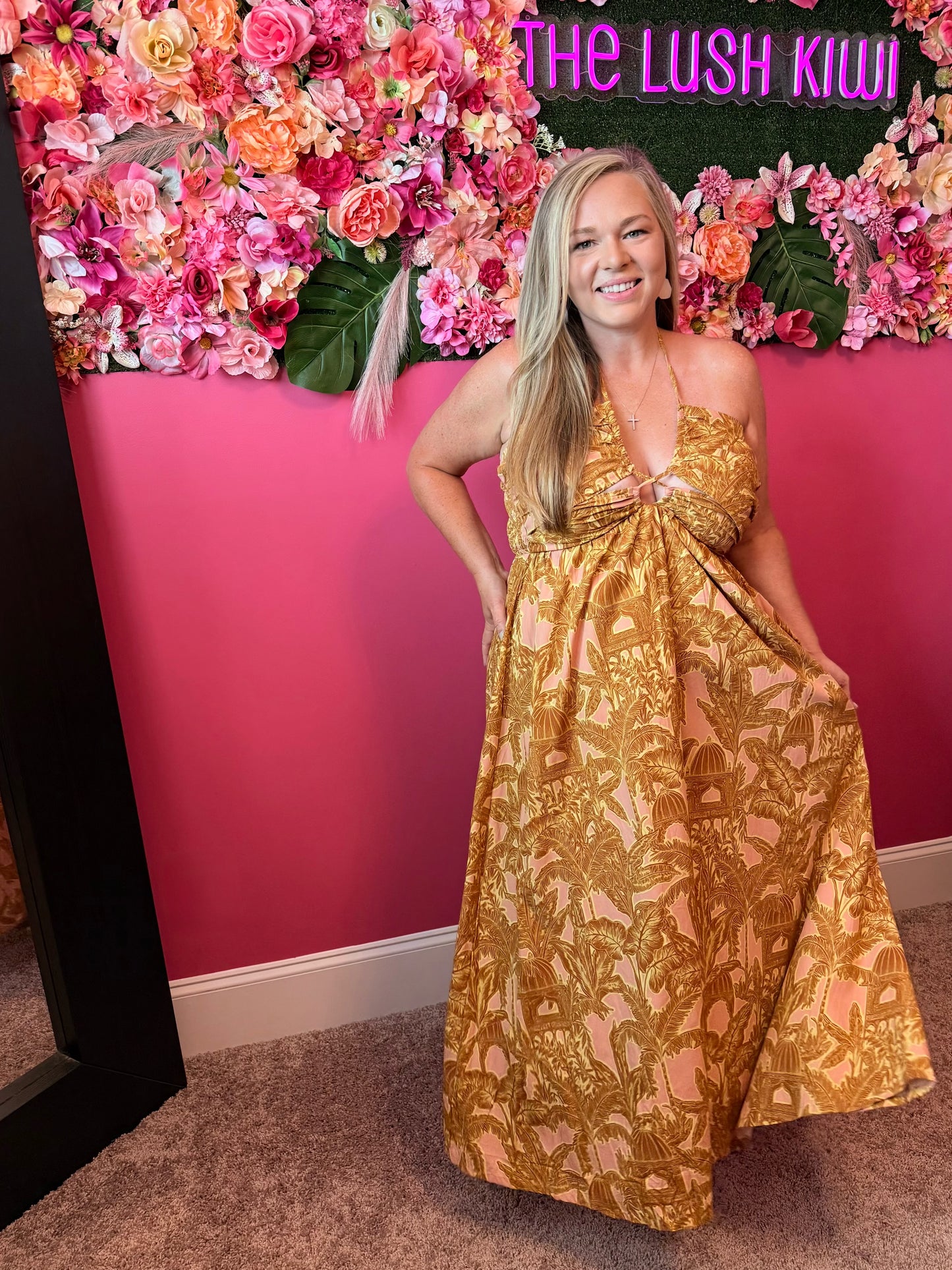 Santorini Sunset Maxi