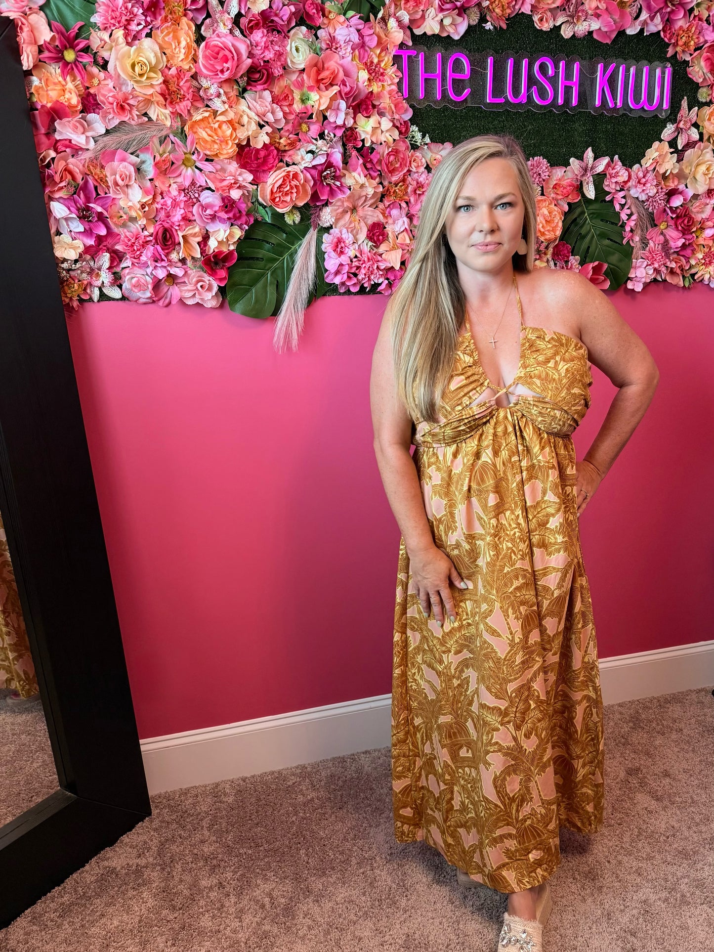 Santorini Sunset Maxi