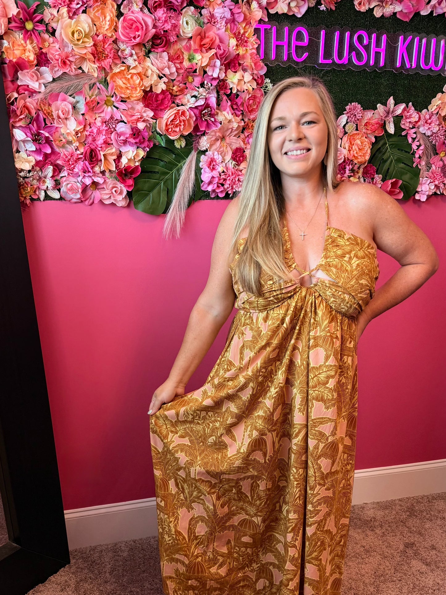 Santorini Sunset Maxi